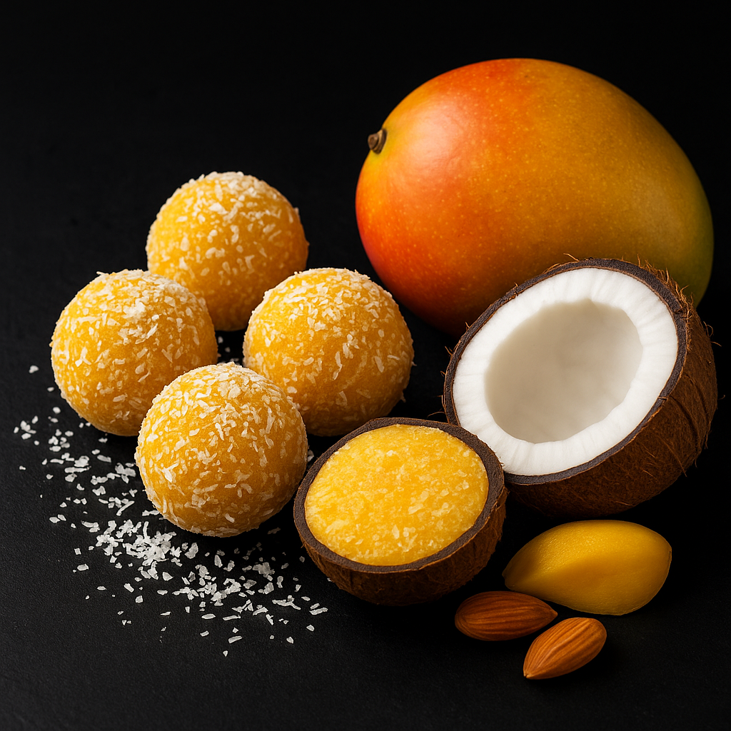 Coconut Mango Bites