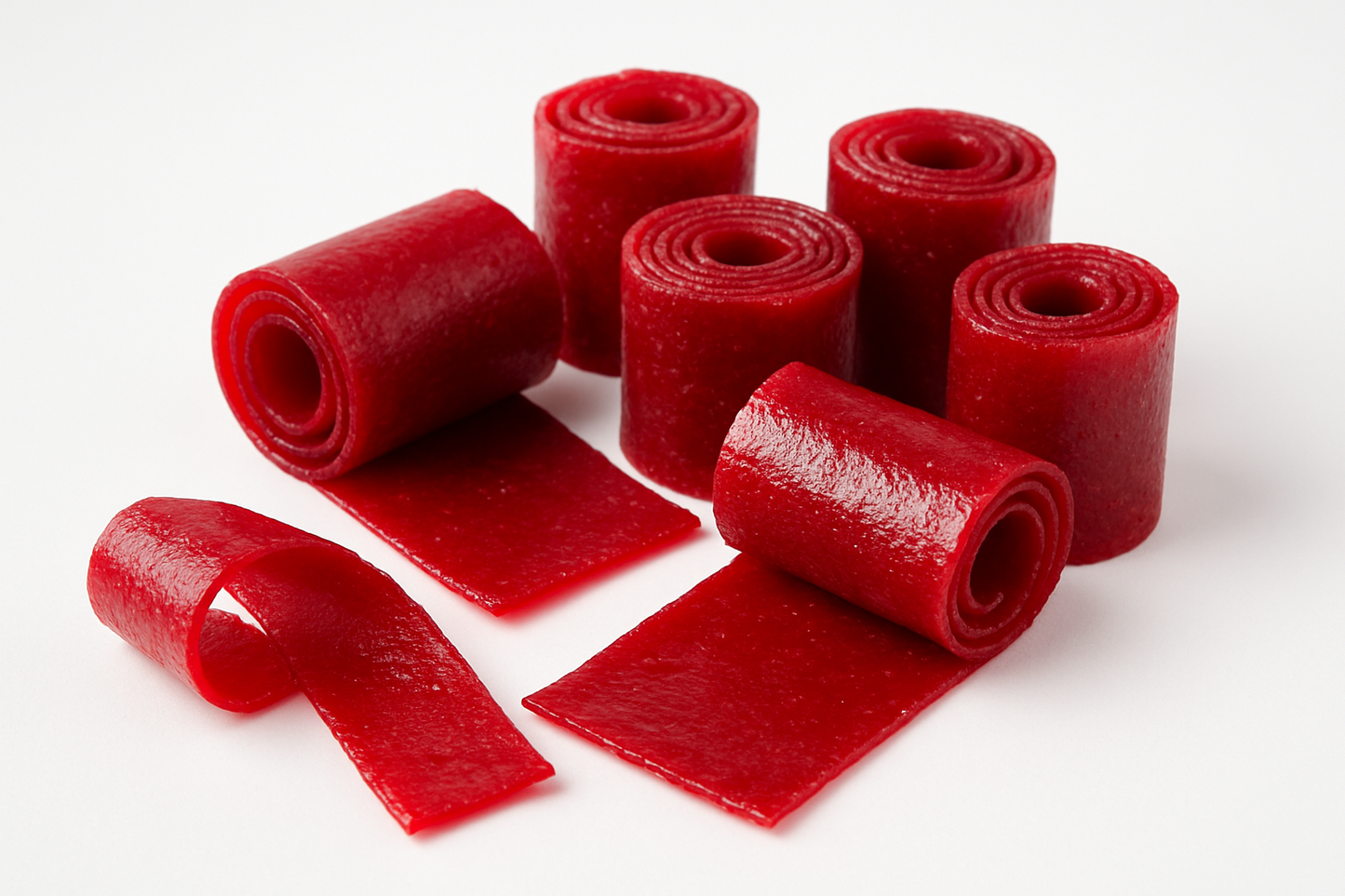 create an image of Cranberries Fruit Roll ups
