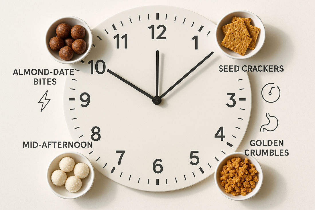 Snack Timing & Metabolism: When to Eat to Maximize Energy Without Crashing