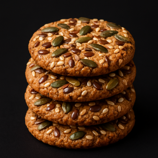 Seed Crackle Cookies